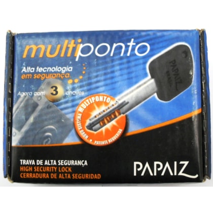 Fechadura Multiponto Papaiz 141 Cromado