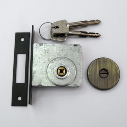 Fechadura Tetra Papaiz 140 Antique