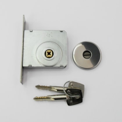 Fechadura Tetra Papaiz 140 Cromado