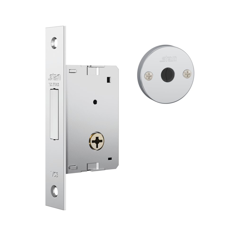 Fechadura Tetra Stam 1001 Cromado Blim Blim Fechaduras