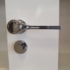 Fechadura Zen Drop Cromo Roseta Redonda