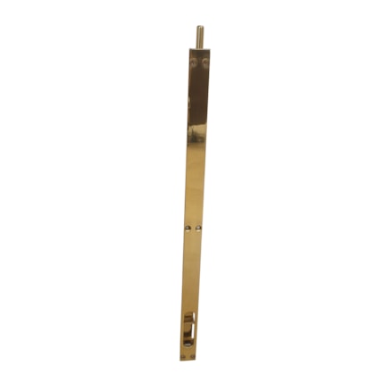 Fecho de Embutir Dourado 40 60 100 cm Quebra Unha Latão Polido