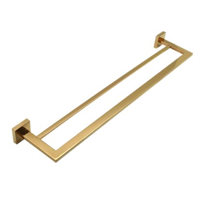 Porta Toalha Duplo Italy Line Eterna 60 cmts Red Gold