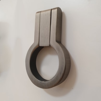 Puxador Antique Zen Niquel Velho