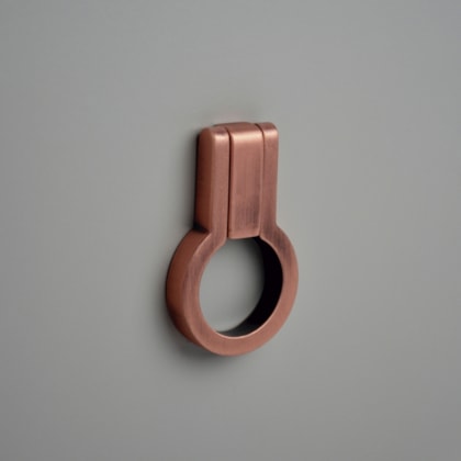Puxador Antique Zen Vecchio Cobre