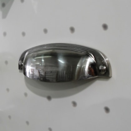 Puxador Concha Italy Line 115 Aço Escovado